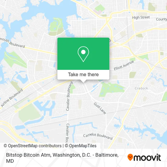 Bitstop Bitcoin Atm map