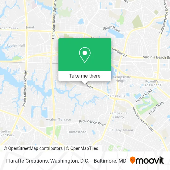 Flaraffe Creations map