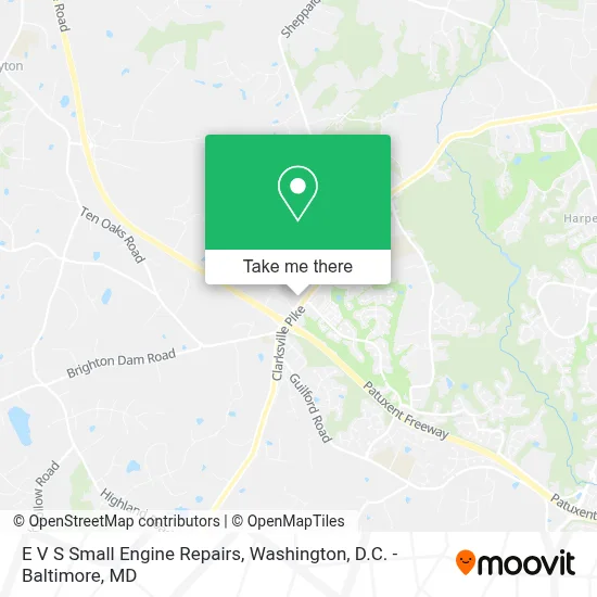 E V S Small Engine Repairs map