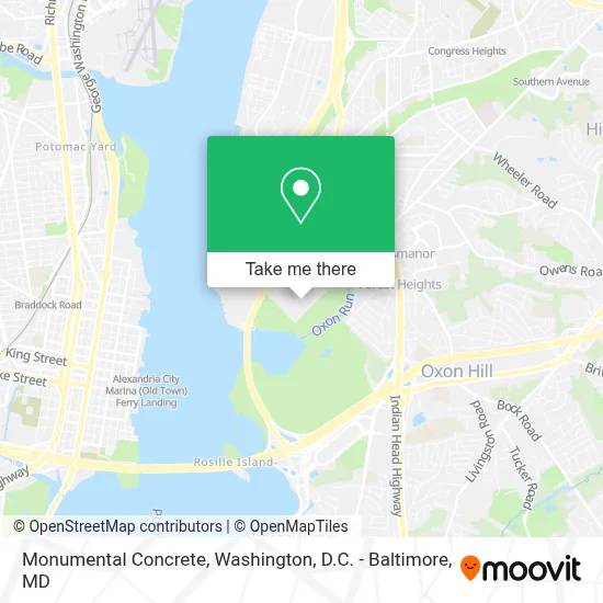 Monumental Concrete map