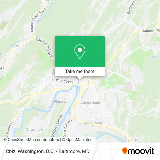 Cbiz map