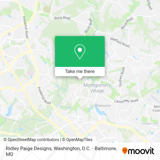 Ridley Paige Designs map