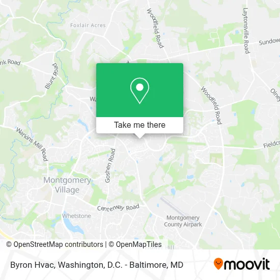 Byron Hvac map