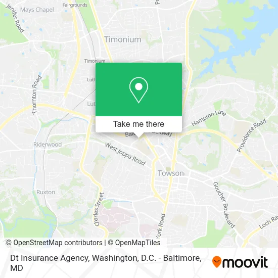 Dt Insurance Agency map