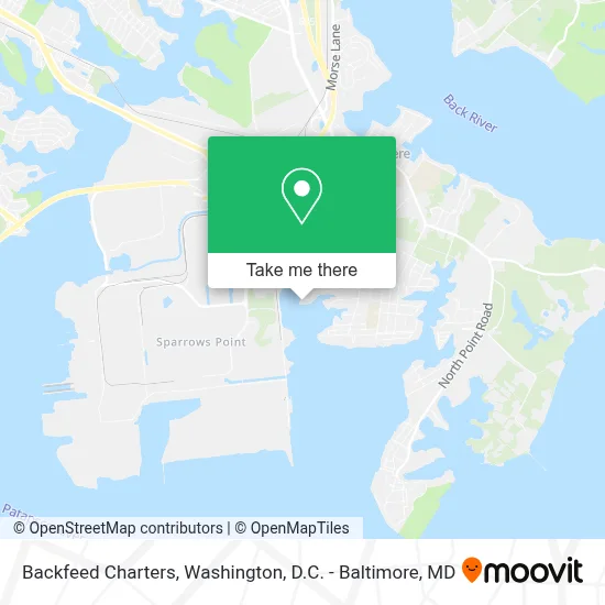 Backfeed Charters map