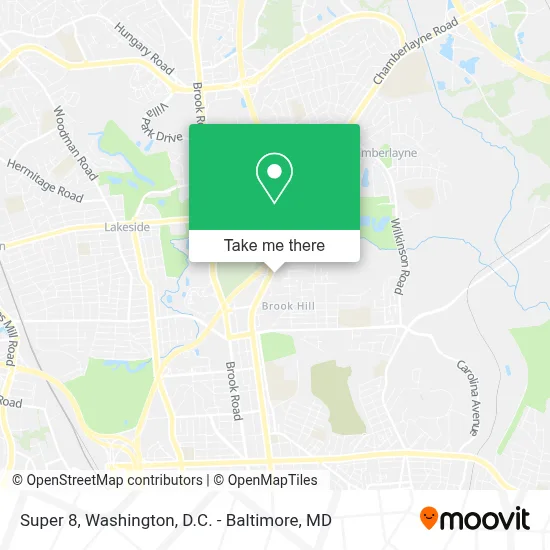 Super 8 map