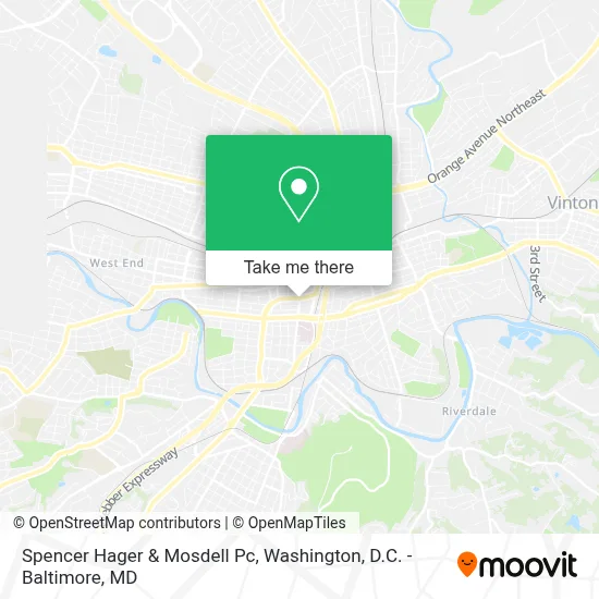 Spencer Hager & Mosdell Pc map