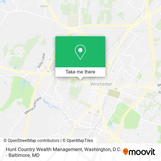 Hunt Country Wealth Management map