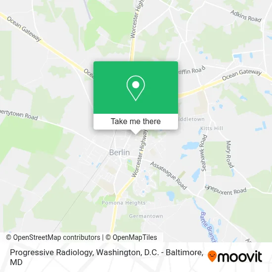 Progressive Radiology map