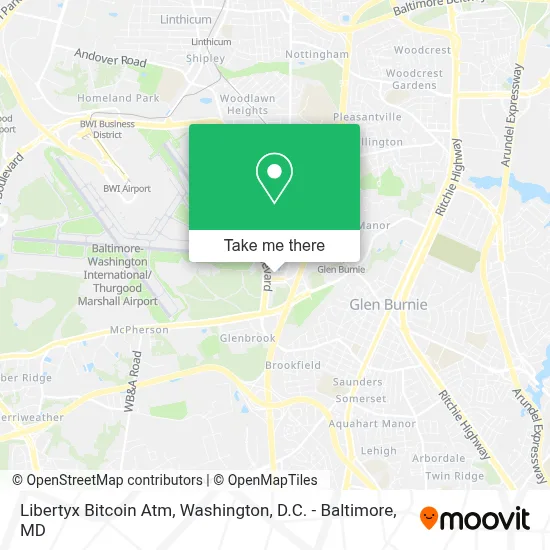 Libertyx Bitcoin Atm map