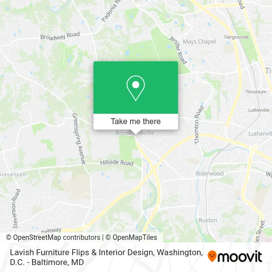Lavish Furniture Flips & Interior Design map
