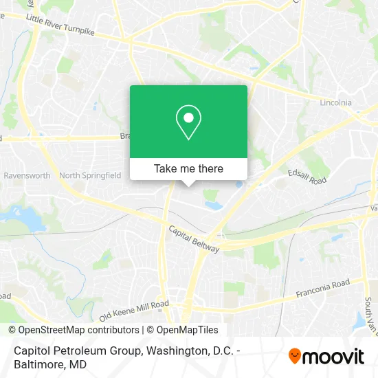 Capitol Petroleum Group map