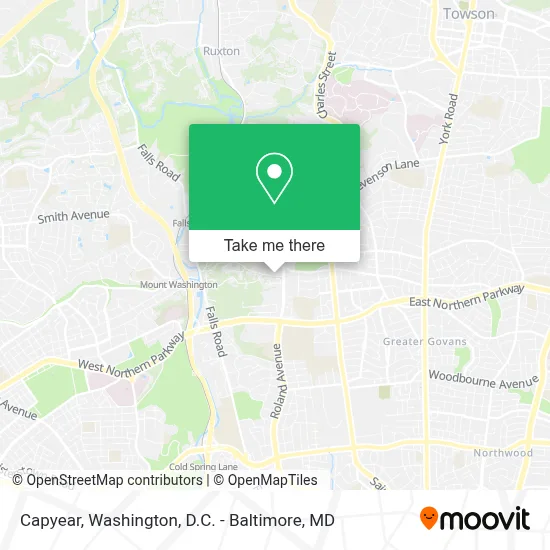 Capyear map