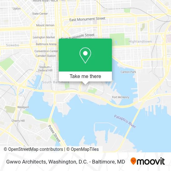 Gwwo Architects map
