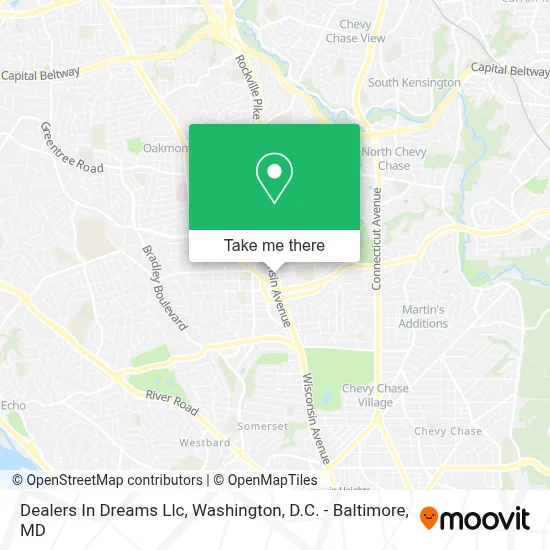 Dealers In Dreams Llc map