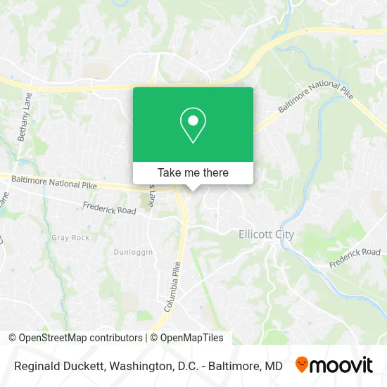 Reginald Duckett map