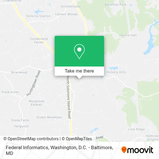 Federal Informatics map