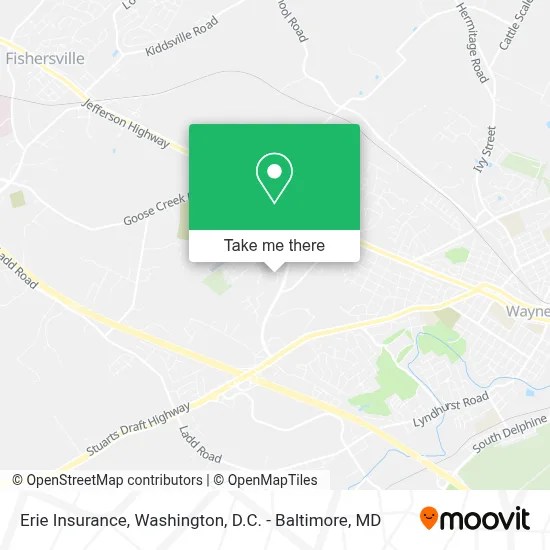 Erie Insurance map