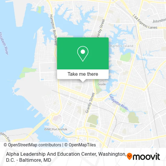Alpha Leadership And Education Center map