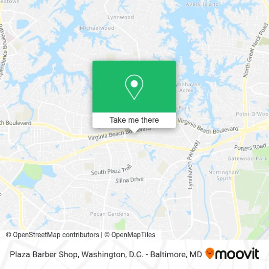 Plaza Barber Shop map