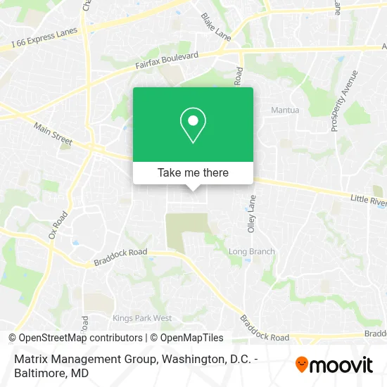 Matrix Management Group map