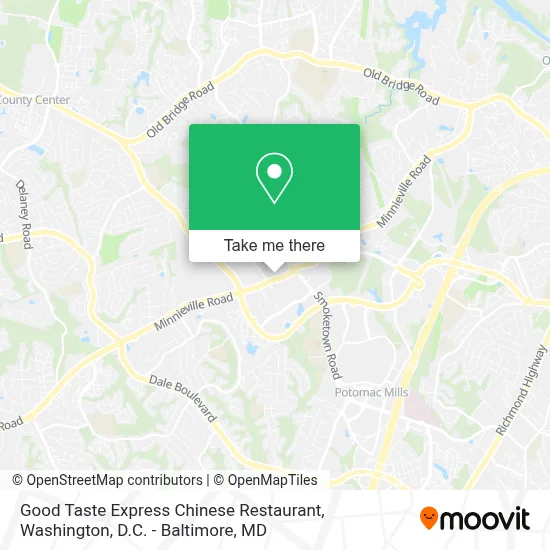 Good Taste Express Chinese Restaurant map