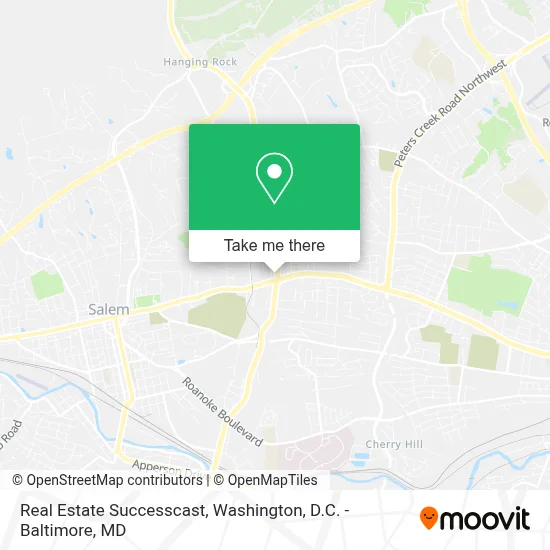 Real Estate Successcast map