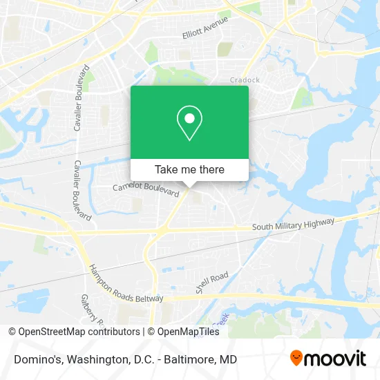 Domino's map