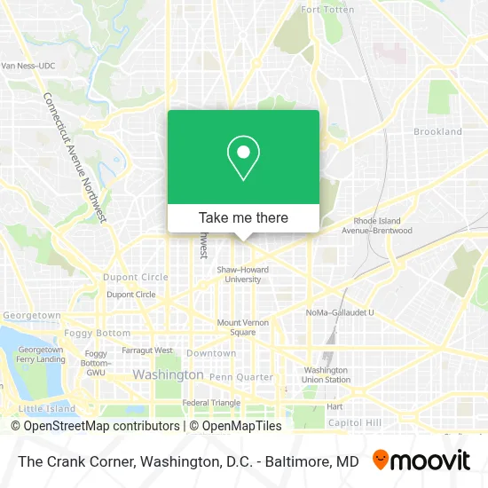 The Crank Corner map