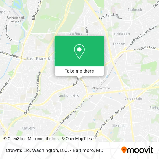 Crewits Llc map
