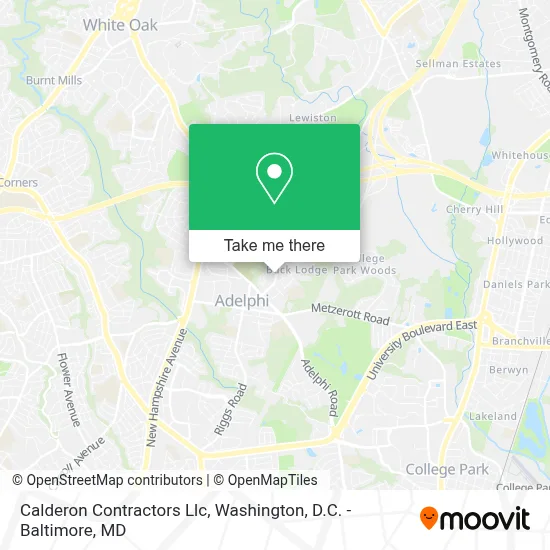 Calderon Contractors Llc map