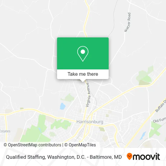 Qualified Staffing map