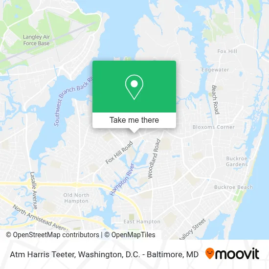 Atm Harris Teeter map