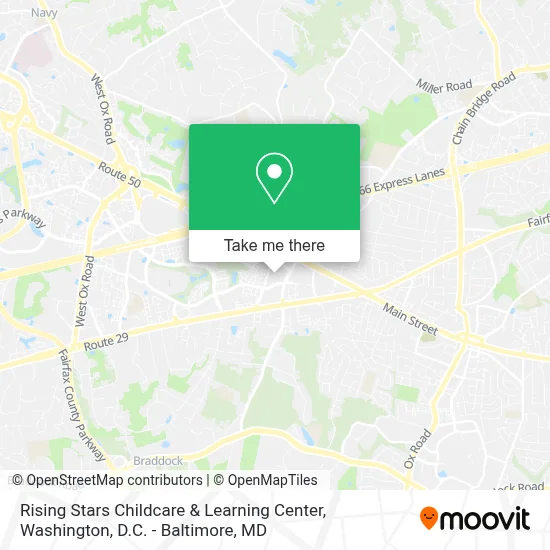 Rising Stars Childcare & Learning Center map