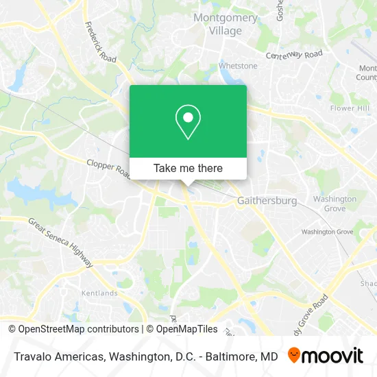 Travalo Americas map