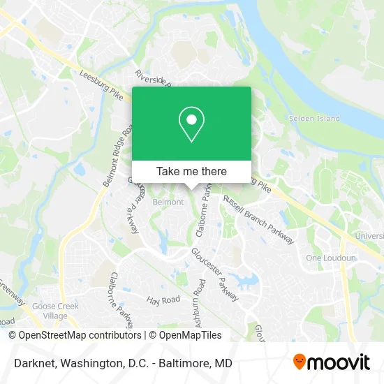 Darknet map