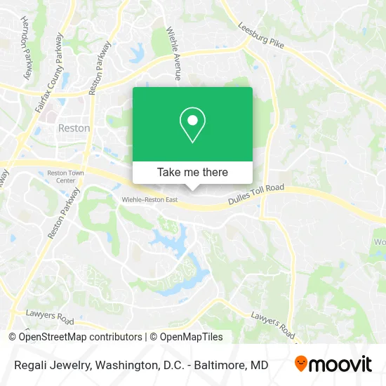 Regali Jewelry map