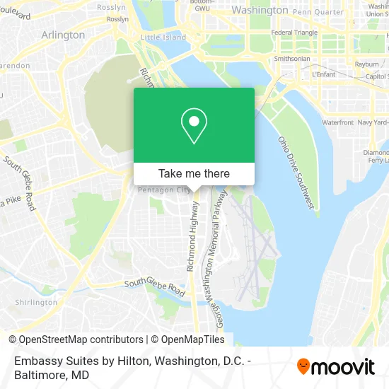 Embassy Suites by Hilton map