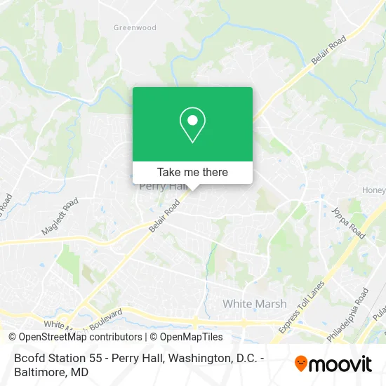 Bcofd Station 55 - Perry Hall map