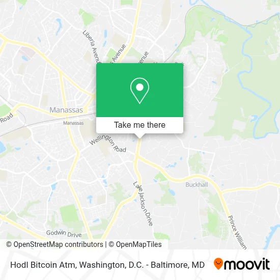 Hodl Bitcoin Atm map