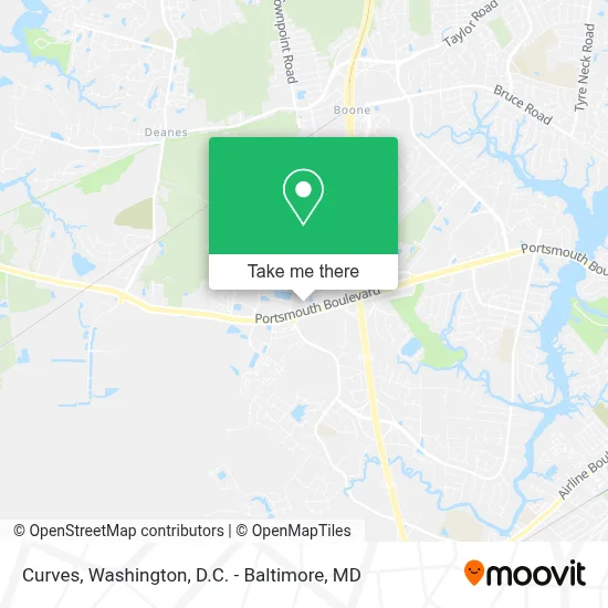 Curves map