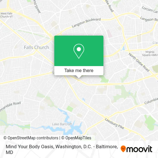 Mind Your Body Oasis map