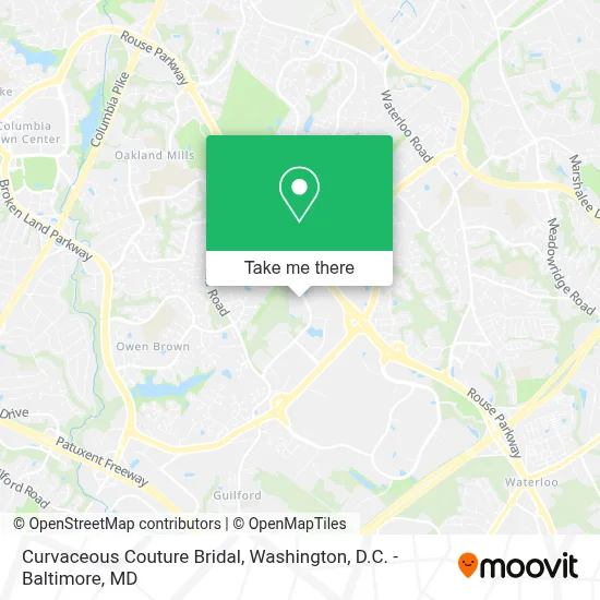 Curvaceous Couture Bridal map