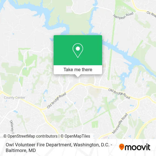 Owl Volunteer Fire Department map