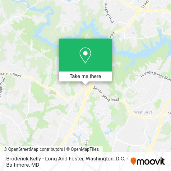 Broderick Kelly - Long And Foster map