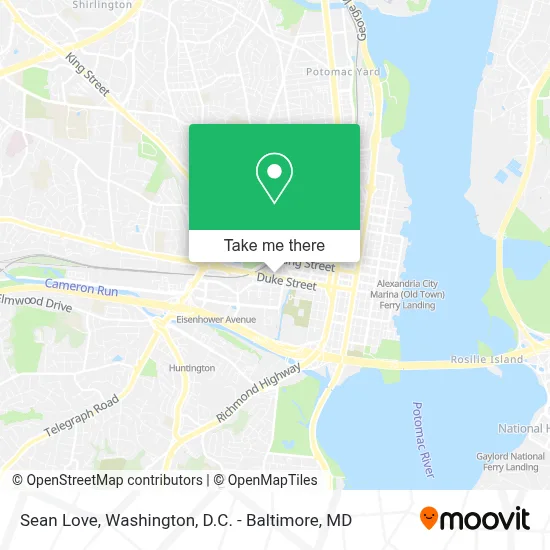 Sean Love map