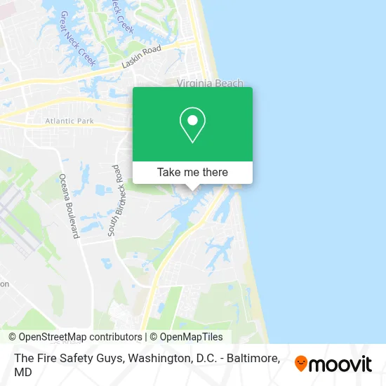 The Fire Safety Guys map