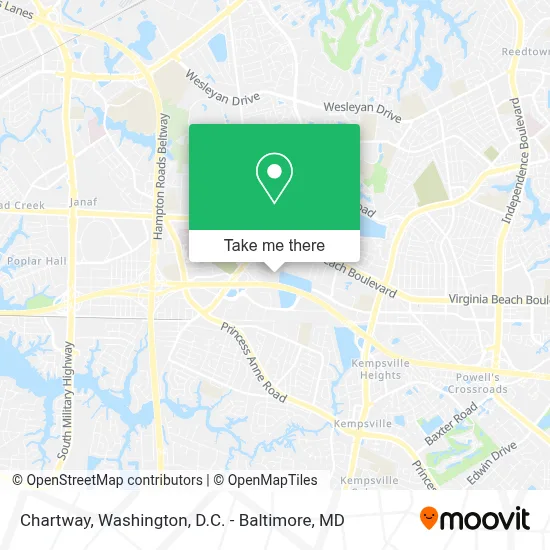 Chartway map