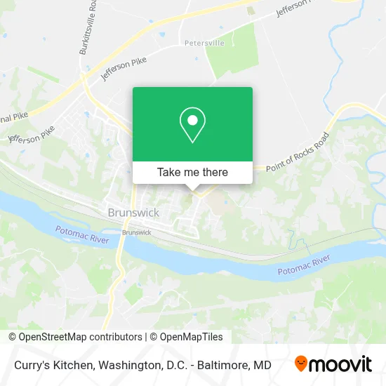 Curry's Kitchen map