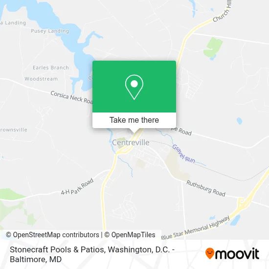 Stonecraft Pools & Patios map